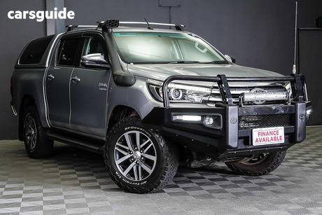 Silver 2018 Toyota Hilux Dual Cab Utility Sr5 (4X4)
