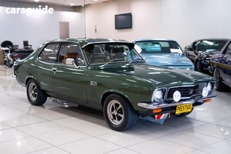 Green 1973 Holden Torana Sedan Gtr
