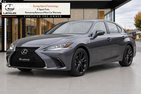 Grey 2024 Lexus ES300H Sedan F Sport (Hybrid)