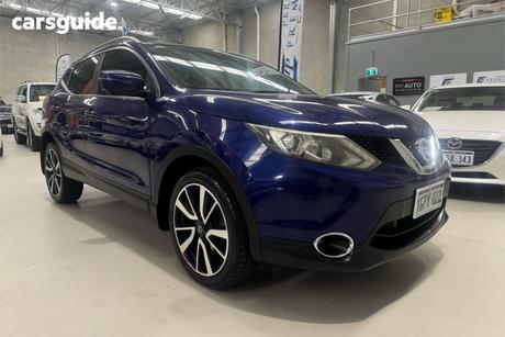 Blue 2017 Nissan Qashqai Wagon Ti (4X2)