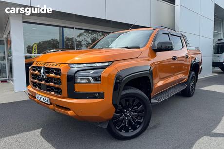 Orange 2023 Mitsubishi Triton Double Cab Pick Up Gsr (4X4)