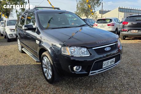 Black 2010 Ford Territory Wagon Ghia (4X4)