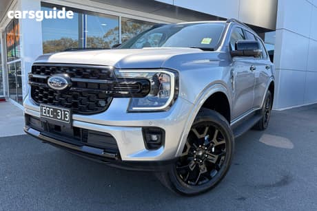 Silver 2025 Ford Everest Wagon Sport (4Wd)