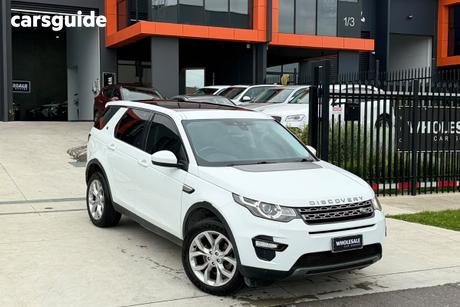 White 2015 Land Rover Discovery Sport Wagon Sd4 Se