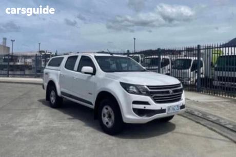 White 2018 Holden Colorado Crew Cab Pickup Ls (4X4) (5Yr)