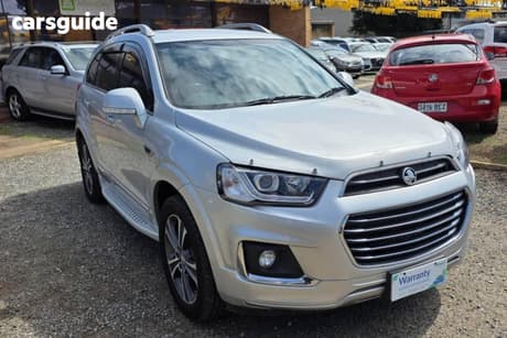 Silver 2017 Holden Captiva Wagon 7 Ltz (Awd)