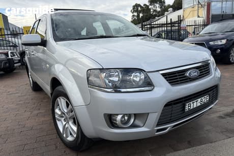Silver 2010 Ford Territory Wagon Ts (Rwd)