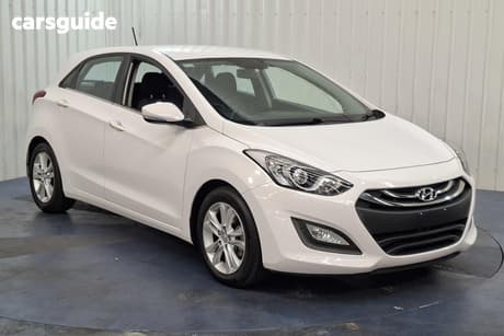 White 2012 Hyundai I30 Hatchback Elite 1.6 Crdi