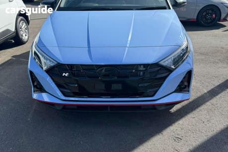 Blue 2026 Hyundai I20 Hatchback N