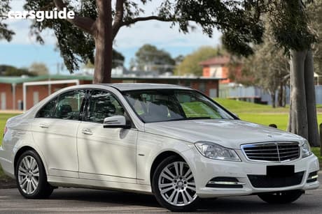 White 2011 Mercedes-Benz C250 Sedan Cdi Avantgarde Be