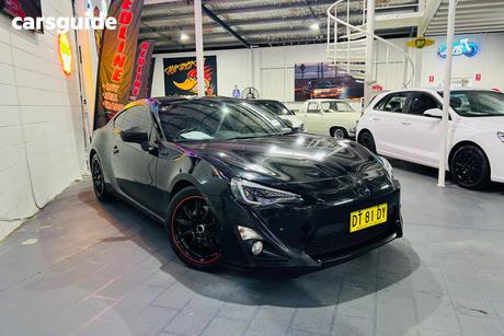 Black 2013 Toyota 86 Coupe Gts