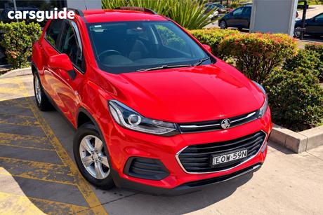 Red 2018 Holden Trax Wagon Ls