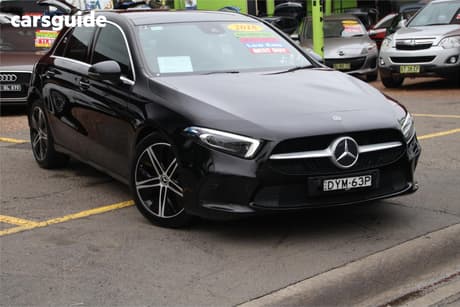 Black 2018 Mercedes-Benz A200 Hatchback
