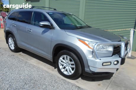 Grey 2014 Toyota Kluger Wagon Gx (4X4)