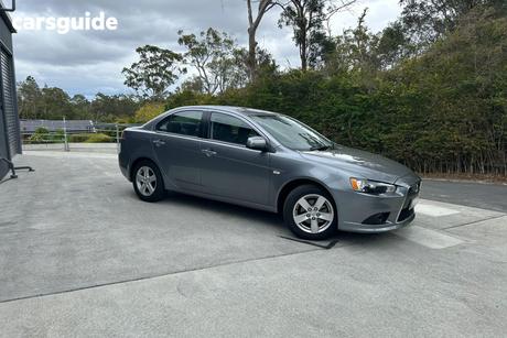 Grey 2014 Mitsubishi Lancer Sedan Lx