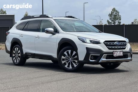 White 2023 Subaru Outback Wagon Awd Touring Xt