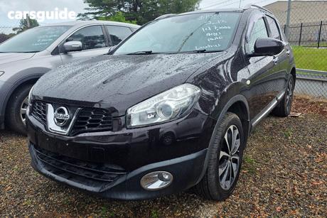 Purple 2013 Nissan Dualis SUV TI-L J10 SERIES 3 HATCH 5DR X-TRONIC 6SP 4X2 2.0I
