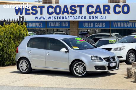Silver 2007 Volkswagen Golf Hatchback Gt