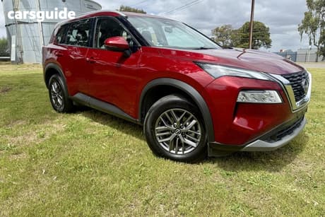 Red 2024 Nissan X-Trail Wagon St (2Wd)