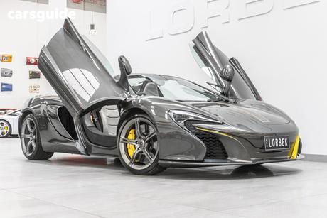 Grey 2016 McLaren 650S Convertible