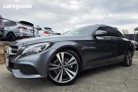 Grey 2018 Mercedes-Benz C200 Sedan Edition C
