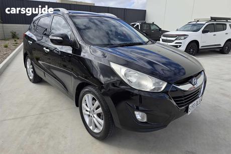 Black 2011 Hyundai IX35 Wagon Highlander (Awd)