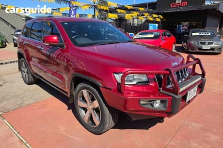 Red 2014 Jeep Grand Cherokee Wagon Limited (4X4)