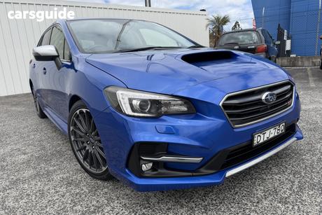 Blue 2017 Subaru Levorg Wagon 2.0 Sti Sport