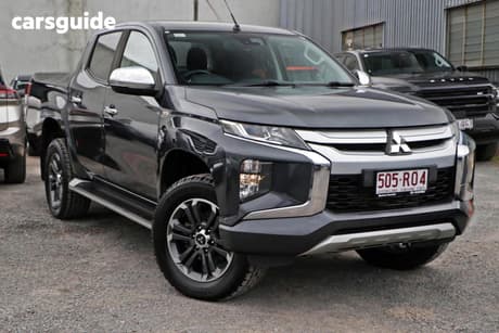 Grey 2021 Mitsubishi Triton Double Cab Pick Up Glx-R (4X4)