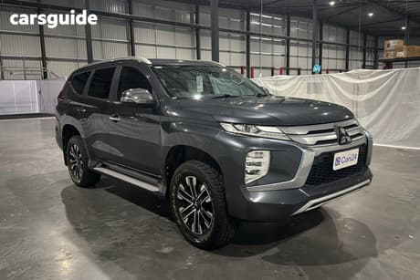 Grey 2021 Mitsubishi Pajero Sport Wagon Gls (4X4) 7 Seat