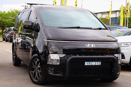 Black 2024 Hyundai Staria Van Load 2S 2.2D Liftback