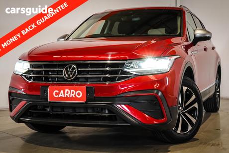 Red 2022 Volkswagen Tiguan Wagon Allspace 162Tsi Adventure