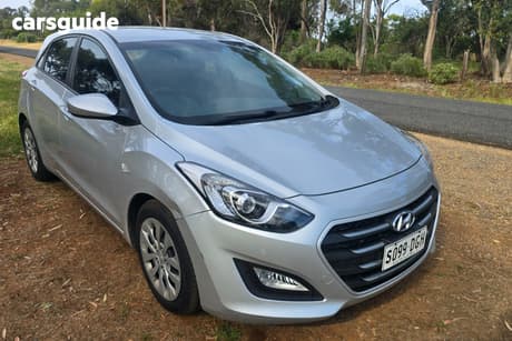 Grey 2016 Hyundai I30 Hatchback Active