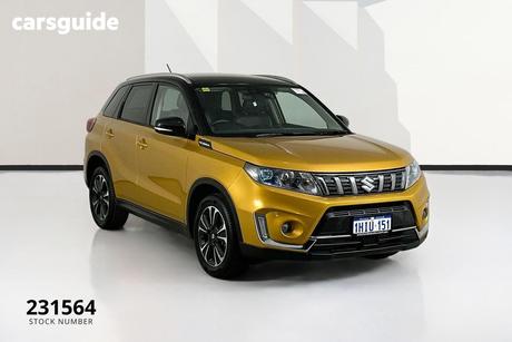 Yellow 2020 Suzuki Vitara Wagon Turbo