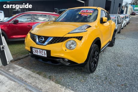 Yellow 2015 Nissan Juke Wagon Ti-S (Fwd)