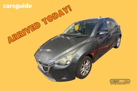 Grey 2015 Mazda 2 Hatchback Maxx