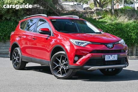 Red 2018 Toyota RAV4 Wagon Gxl (4X4)