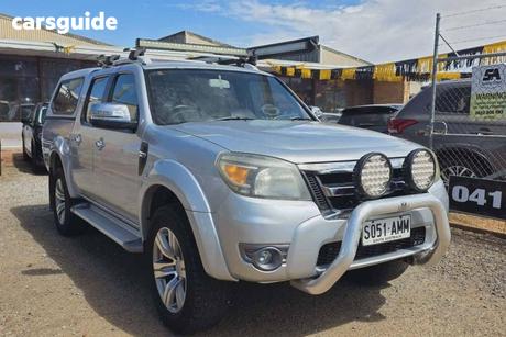 Silver 2011 Ford Ranger Dual Cab Pick-up Wildtrak (4X4)
