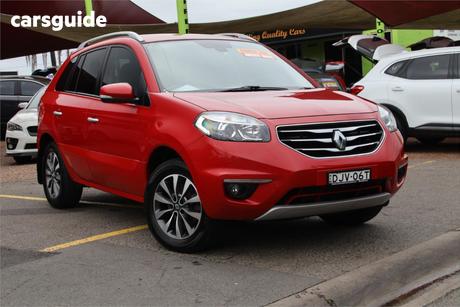 Red 2012 Renault Koleos Wagon Dynamique (4X4)