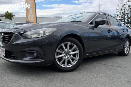 Grey 2016 Mazda 6 Sedan Sport