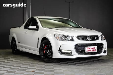 White 2016 Holden UTE Utility Ss-V Redline