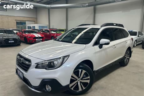 White 2019 Subaru Outback Wagon 2.5I