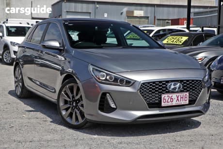 Grey 2017 Hyundai I30 Hatchback Sr Premium