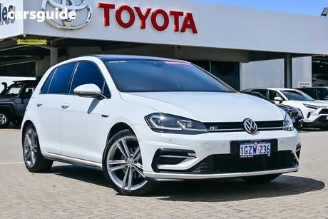 White 2020 Volkswagen Golf Hatchback 110 Tsi Highline
