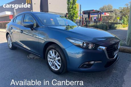 Blue 2019 Mazda 3 Sedan Touring (5Yr)