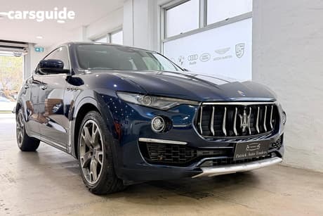 Blue 2020 Maserati Levante Wagon Granlusso