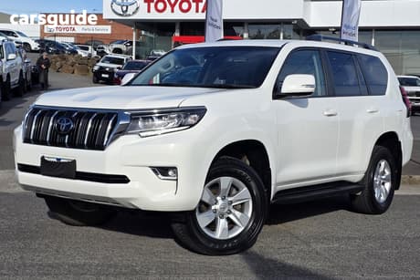 White 2023 Toyota Landcruiser Prado Wagon Gxl