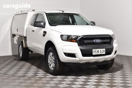 White 2016 Ford Ranger Crew Cab Chassis Xl 2.2 Hi-Rider (4X2)