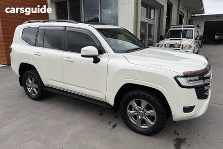 White 2021 Toyota Landcruiser Wagon Lc300 Vx (4X4)