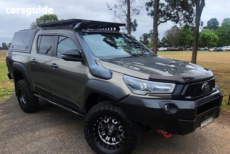 Silver 2022 Toyota Hilux Double Cab Pick Up Rugged X (4X4)